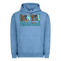Pigment Pebble Blue dental assistant Urban Hoodie - JahusDesignShop
