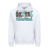 White dental assistant Urban Hoodie - JahusDesignShop