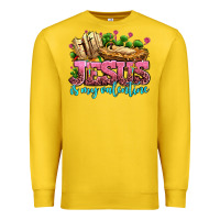 Lemon jesus is my valentine Premium Sweatshirt - AdoDesignShop