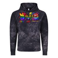 Cloud Black Peace love equality Vintage Hoodie - FaDigitalArtStudio