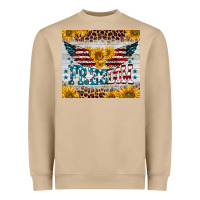 Mushroom freedom 4th of july Heavyweight Sweatshirt - BarkalooDesign