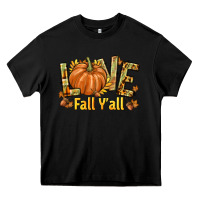 Black Love Fall Y'all Heavy Core Tee - texasbilliewilder