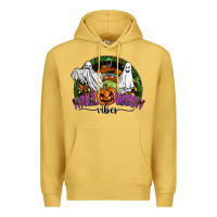 Antique Gold halloween vibes Premium Hoodie - SublimationCraftShop