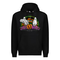 Black halloween vibes Premium Hoodie - SublimationCraftShop