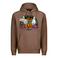 Chestnut halloween vibes Premium Hoodie - SublimationCraftShop