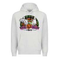 Dove Grey halloween vibes Premium Hoodie - SublimationCraftShop