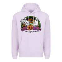 Lilac halloween vibes Premium Hoodie - SublimationCraftShop