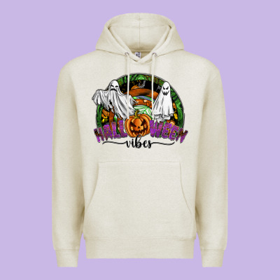 Halloween Vibes Premium Hoodie Designed By Sublimationcraftshop