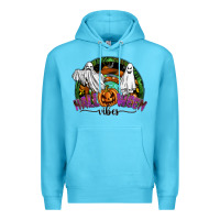 Ocean Blue halloween vibes Premium Hoodie - SublimationCraftShop