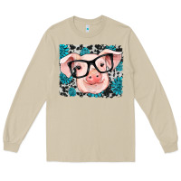 Mushroom gemstone and cowhide pig Long Sleeve Tee - RanaPortraitStore