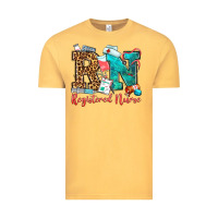 Vintage Mustard registered nurse Vintage Tee - OliviaCreatesArt