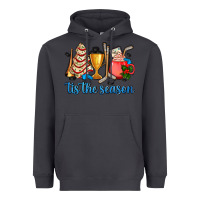 Smoke tis the season hockey and Christmas Heavyweight Hoodie - AdoDesignShop