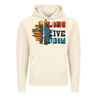 Vintage Artic Long live freedom Vintage Hoodie - FaDigitalArtStudio
