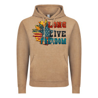 Vintage Coffee Long live freedom Vintage Hoodie - FaDigitalArtStudio