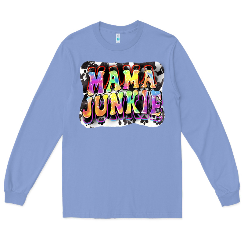 Mama Junkie Mother's Day Long Sleeve Tee by FaDigitalArtStudio | Teevron