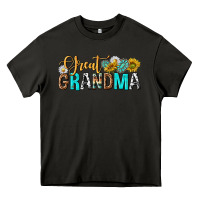 Asphalt Western Great Grandma Heavy Core Tee - texasbilliewilder