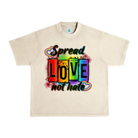 Spread Love Not Hate Urban Heavy Tee | Teevron