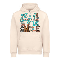 Sandshell it’s a beautiful day to smile Urban Hoodie - JahusDesignShop