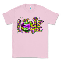 Bubblegum Pink mardi gras love lips Classic Tee - CowGirlArtShop
