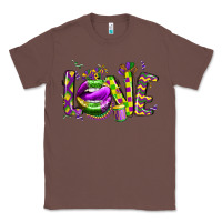 Chestnut mardi gras love lips Classic Tee - CowGirlArtShop
