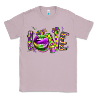Lilac mardi gras love lips Classic Tee - CowGirlArtShop