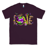 Plum mardi gras love lips Classic Tee - CowGirlArtShop