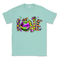 Seafoam mardi gras love lips Classic Tee - CowGirlArtShop