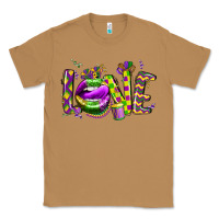 Toasted Coconut mardi gras love lips Classic Tee - CowGirlArtShop