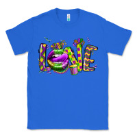 True Royal mardi gras love lips Classic Tee - CowGirlArtShop