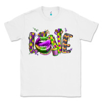 White mardi gras love lips Classic Tee - CowGirlArtShop