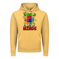 Vintage Mustard The world needs all kinds of minds Vintage Hoodie - FaDigitalArtStudio