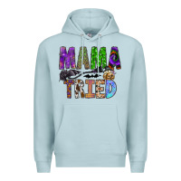 Blue Mist mama tried Premium Hoodie - SublimationCraftShop