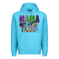 Ocean Blue mama tried Premium Hoodie - SublimationCraftShop