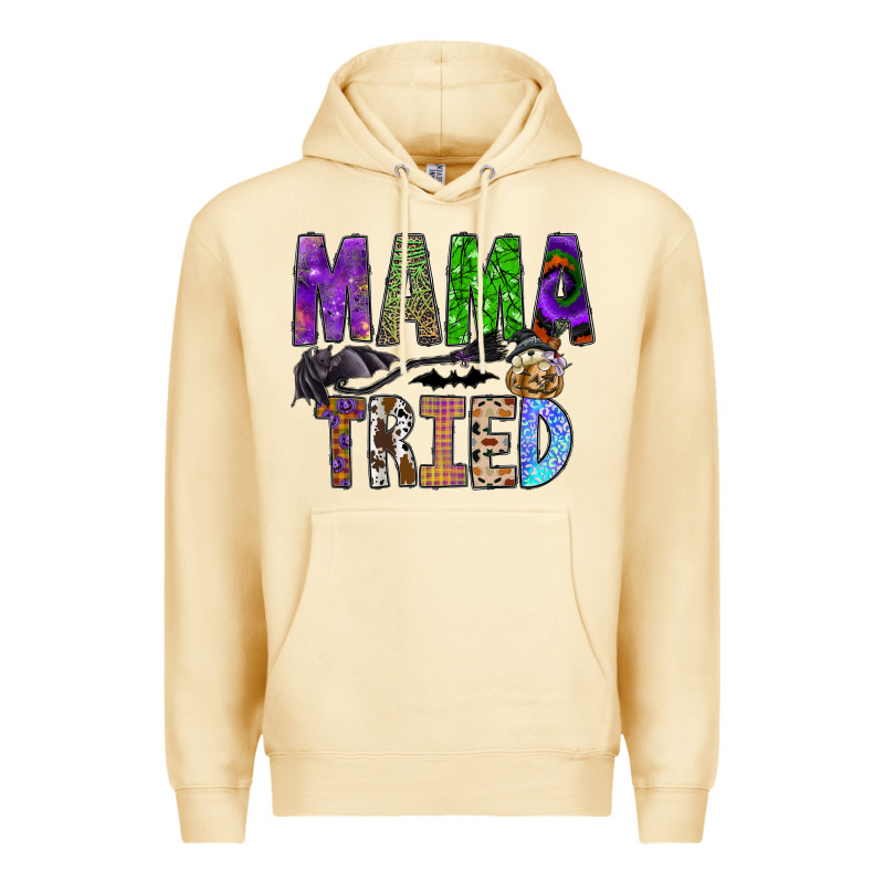 Mama Tried Premium Hoodie by SublimationCraftShop | Teevron