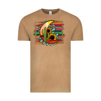 Vintage Camel Desert Moon With Serape Background Vintage Tee - Jasminsmagicworld