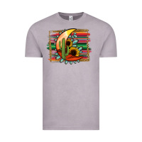 Vintage Zinc Desert Moon With Serape Background Vintage Tee - Jasminsmagicworld
