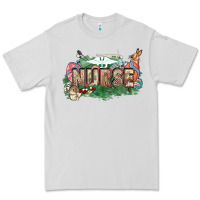 Dove Grey Easter egg Nurse bunny Easter Day Premium Tee - HowdyJamesFarm