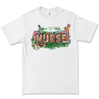 White Easter egg Nurse bunny Easter Day Premium Tee - HowdyJamesFarm
