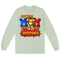 Matcha Autism mom what's your superpower Mother's Day Long Sleeve Tee - FaDigitalArtStudio