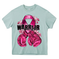 Arona Warrior Breast Cancer with boxing gloves Heavy Core Tee - NancyCooperArtShop