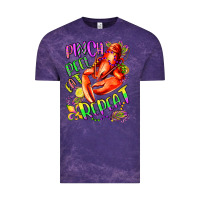 Cloud Purple pinch peel eat repeat mardi gras olivia Vintage Tee - OliviaCreatesArt