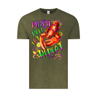 Vintage Olive pinch peel eat repeat mardi gras olivia Vintage Tee - OliviaCreatesArt