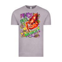 Vintage Zinc pinch peel eat repeat mardi gras olivia Vintage Tee - OliviaCreatesArt