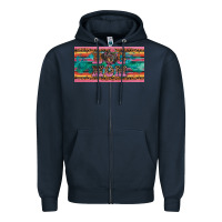 Navy dog mom danchshund  license plate template Zipper Hoodie - BarkalooDesign