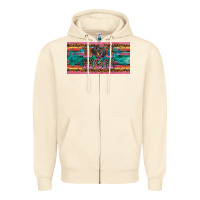 Sandshell dog mom danchshund  license plate template Zipper Hoodie - BarkalooDesign