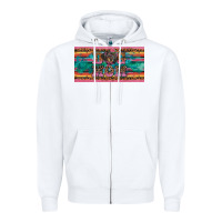 White dog mom danchshund  license plate template Zipper Hoodie - BarkalooDesign