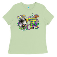 Matcha respiratory therapist mardi gras Ladies Tee - CowGirlArtShop