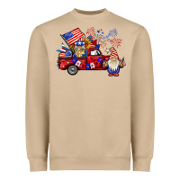 Mushroom american gnomies truck Heavyweight Sweatshirt - BarkalooDesign