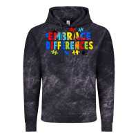 Cloud Black Embrace differences Vintage Hoodie - FaDigitalArtStudio
