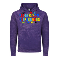 Cloud Purple Embrace differences Vintage Hoodie - FaDigitalArtStudio